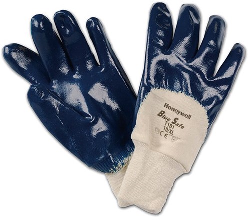 Honeywell Katoenen handschoen met nitril coating, voor algemeen gebruik (T101)