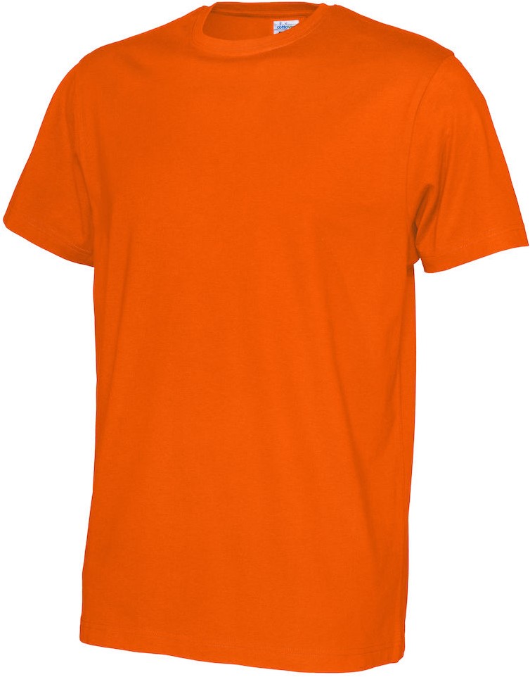 slijtage Bacteriën Kosmisch SALE! CottoVer 141008 T-shirt Heren - Oranje - Maat S WorkWear4All