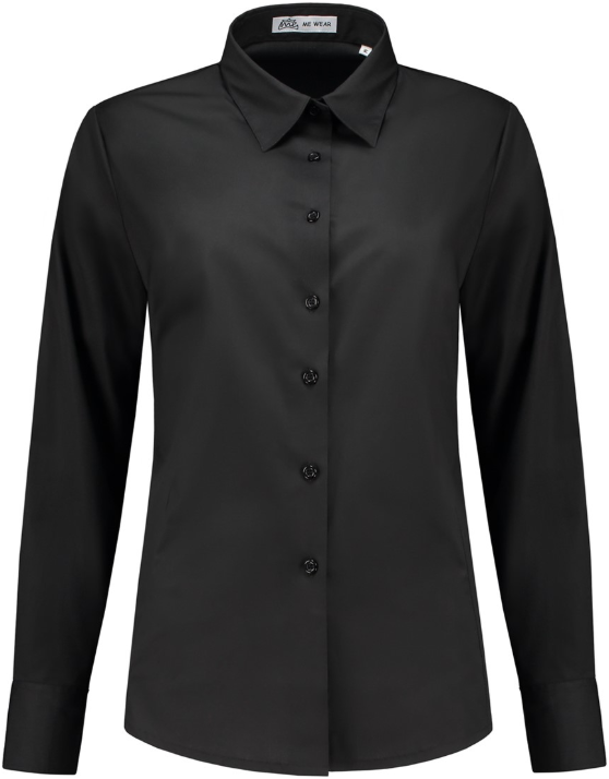 Tot ziens Onzeker 鍔 SALE! Me Wear 5024 Dames blouse Juliette LM - Zwart - Maat XL WorkWear4All