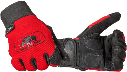 SIP Handschoen 2XA2-412 - Rood/Zwart