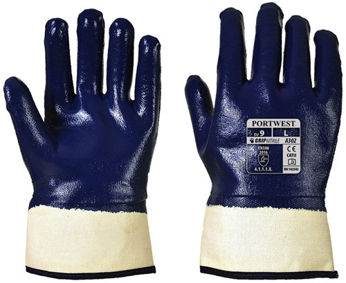 Portwest A302 Fully Dipped Nitrile Glove