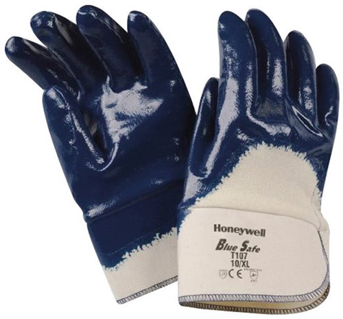 Honeywell Katoenen handschoen met nitril coating, voor algemeen gebruik (T107)