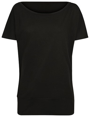 Build Your Brand BY108 Ladies Batwing Tee