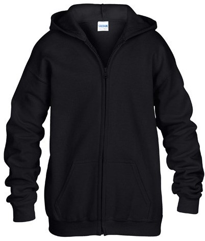 Gildan G18600K Heavy Blend™ Youth Full Zip Hooded Sweatshirt