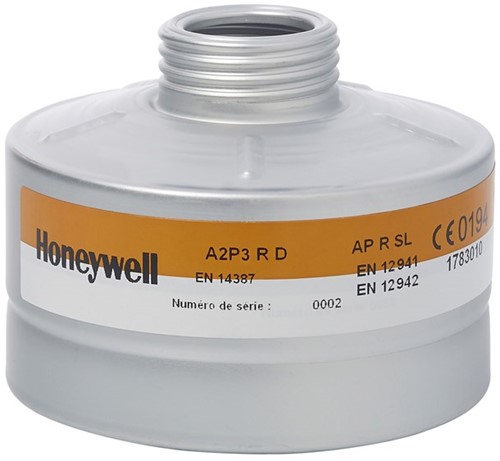 Honeywell Aluminium combinatiefilter voor klasse 2 maskers (1783010)