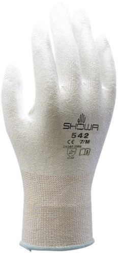 Showa 542 PU Werkhandschoenen - Wit